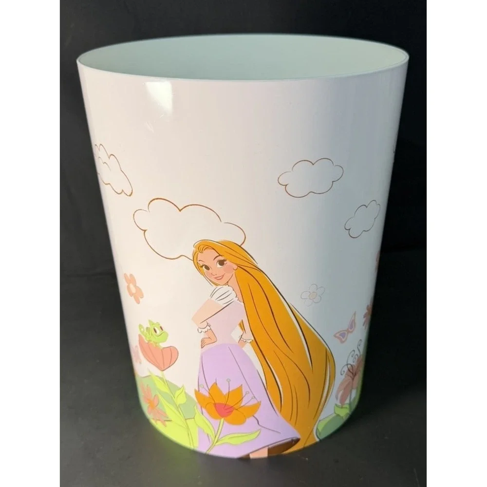 Disney Princess' Solid Plastic Waste Trashcan The Big One Kids New With Tags